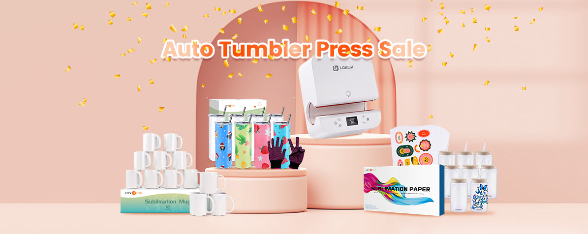 Auto Tumbler Heat Press Bundles