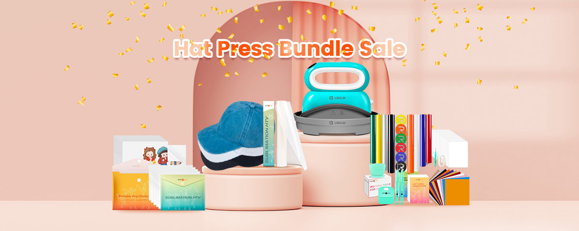 Hat Heat Press Hot Materials In Bundle