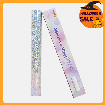 Holographic Sparkle Adhesive Vinyl Roll - 12"x10 FT (4 Colors)