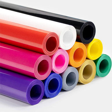 Heat Transfer Vinyl Bundle - 12" x 5ft 12 Rolls (12 colors)