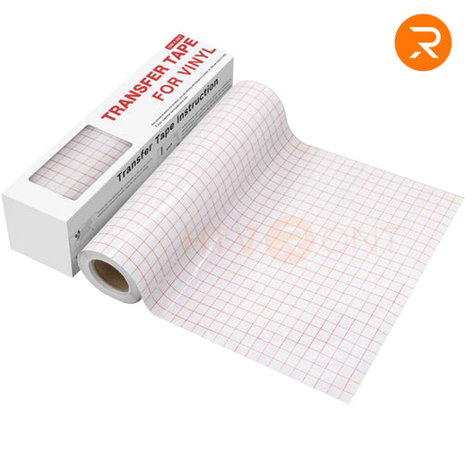 Clear Vinyl Transfer Tape Roll - 12"x5 Ft