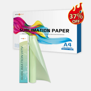 150pcs Sublimation Paper & 10FT Sublimation HTV Bundle