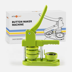 [Halloween Deal]Button Maker Machine 58mm with Free 110pcs Button Supplies - No Need to Install Pin Maker