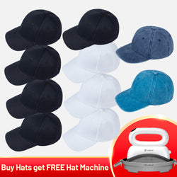 Buy Cap get Free HTVRONT Hat Heat Press Machine HTVRONT UK Store