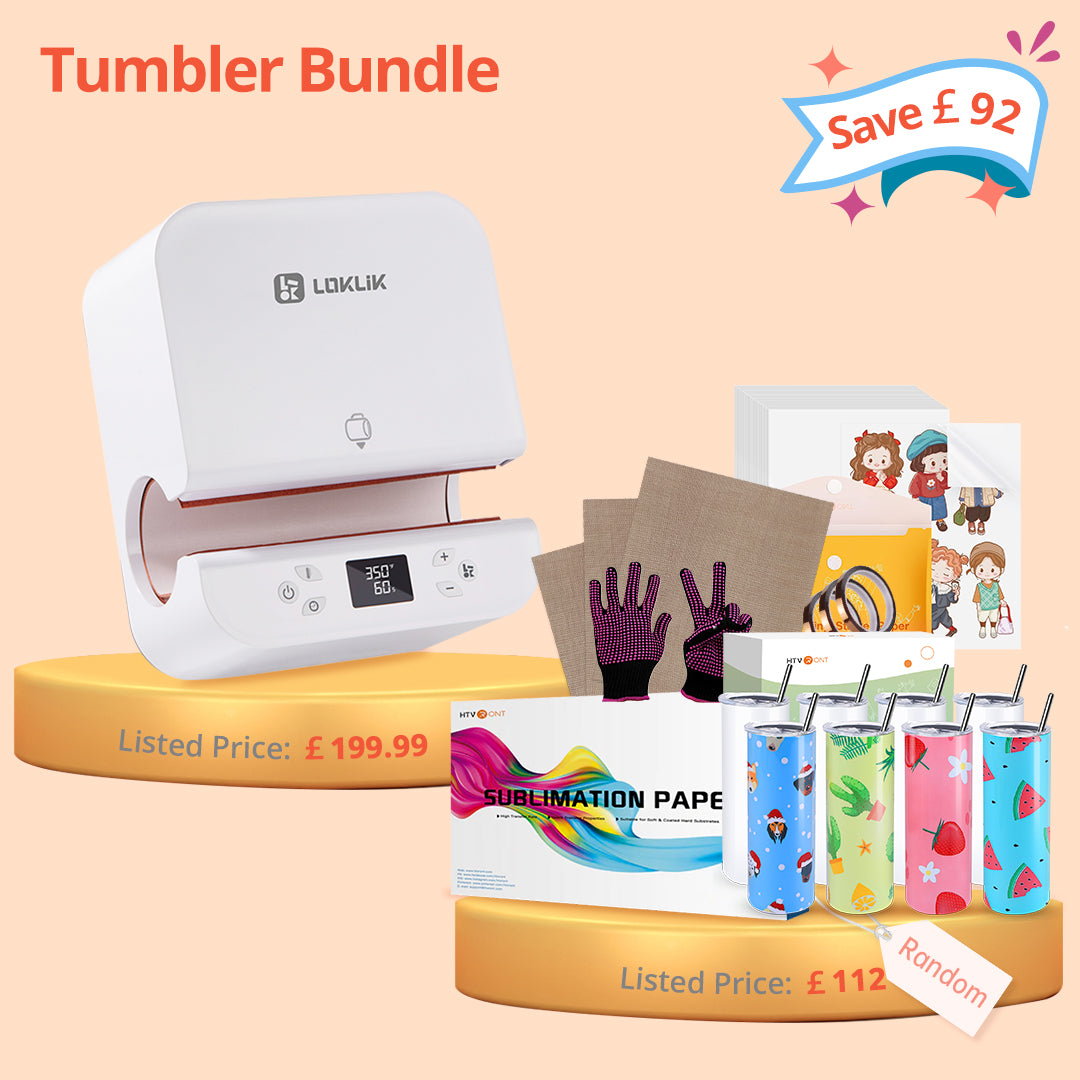 Auto Tumbler Heat Press Bundles(except machine)