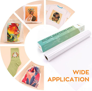 [Sublimation Kit] 200 Sheets Sublimation Paper & Sublimation HTV & Sticker Paper Bundle