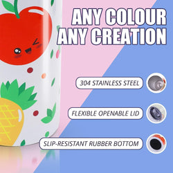 Sublimation Tumbler Blank with Sublimation Paper -  Skinny Straight - 20 OZ（ 4 Pack）