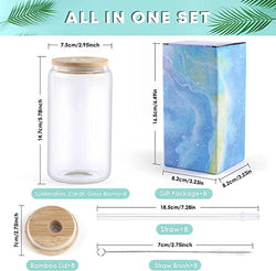 [St. Patrick's Day] 8 Pack Glass Sublimation Blank + Basic Sublimation &  Printable & Permanent Vinyl Bundle