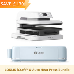 [iCraft Machine bundle]Loklik iCraft™+ Auto Heat Press Machine15"x15"