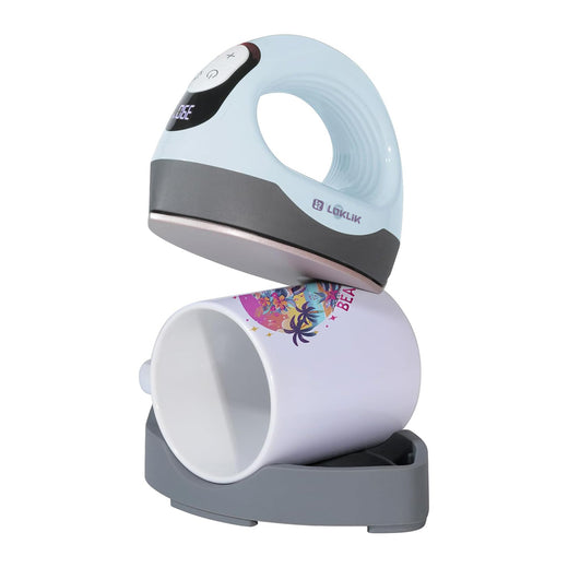 [New User Exclusive]HTVRONT Mini3 Heat Press+Starter Kit(Multicolor HTV*10+Sumblimation Paper*30+PTFE Teflon Sheet*3+Heat Press Mat+Cutting Mat≥￡45)