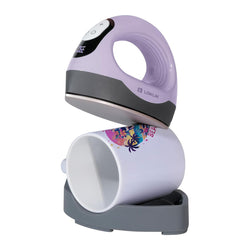 [New User Exclusive]HTVRONT Mini3 Heat Press+Starter Kit(Multicolor HTV*10+Sumblimation Paper*30+PTFE Teflon Sheet*3+Heat Press Mat+Cutting Mat≥￡45)