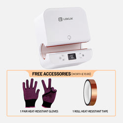 [Machine bundle] LOKLiK Auto Tumbler Heat Press + Hat Heat Press Machine (Random Color)