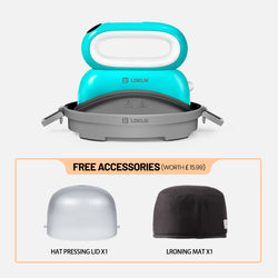 LOKLiK ImPress™Hat Heat Press Machine With Vinyl Box For Free,for trucker hat&cap