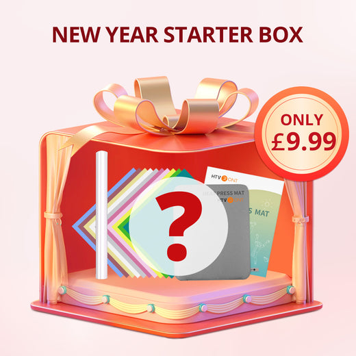 NEW YEAR STARTER BOX（ Randomly 2 items of Heat Press Materials）