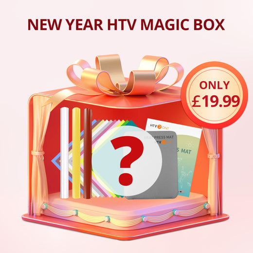 NEW YEAR HTV MAGIC BOX（HTV + Random Material）