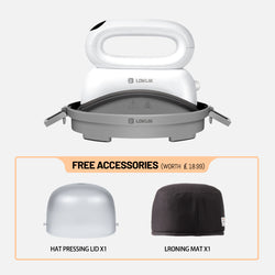 [Machine bundle] LOKLiK Auto Tumbler Heat Press + Hat Heat Press Machine (Random Color)