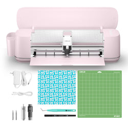 [Everything Bundle] LOKLiK iCraft™ Cutting Machine + Everything Bundle (36 sheets HTV, 8 rolls adhesive vinyl, 25 sheets printable vinyl, cutting mat, weeding tools)