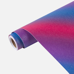 Glitter Rainbow Permanent Vinyl Rolls - 12"x 5FT