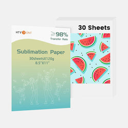 Sublimation Paper 8.5 x 11 inches - 30 Sheets