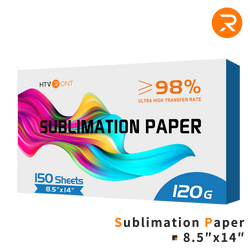 Sublimation Paper - 8.5"x14" 150 Sheets