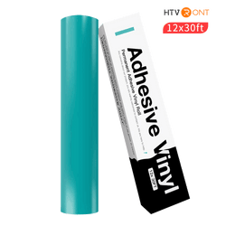 Permanent Adhesive Vinyl Roll - 12"x30 Ft  Tiffany Blue