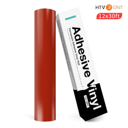 Permanent Adhesive Vinyl Roll - 12"x30 Ft Tomato