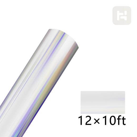 Holographic Adhesive Vinyl Roll - 12"x10 Ft (8 Colors) [Special]