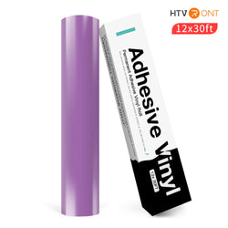 Permanent Adhesive Vinyl Roll - 12"x30 Ft Light Purple