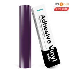 Permanent Adhesive Vinyl Roll - 12"x30 Ft Dark Purple