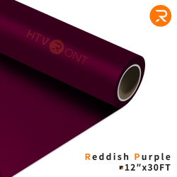 Heat Transfer Vinyl Roll - 12"x30 Ft Reddish Purple