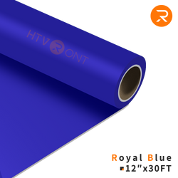 Heat Transfer Vinyl Roll - 12"x30 Ft  Royal Blue