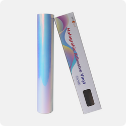 Holographic Adhesive Vinyl Roll - 12"x10 Ft (8 Colors) [Special]