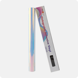 Holographic Adhesive Vinyl Roll - 12"x5 Ft