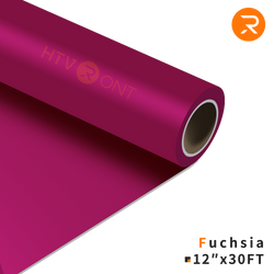 Heat Transfer Vinyl Roll - 12"x30 Ft Fuchsia